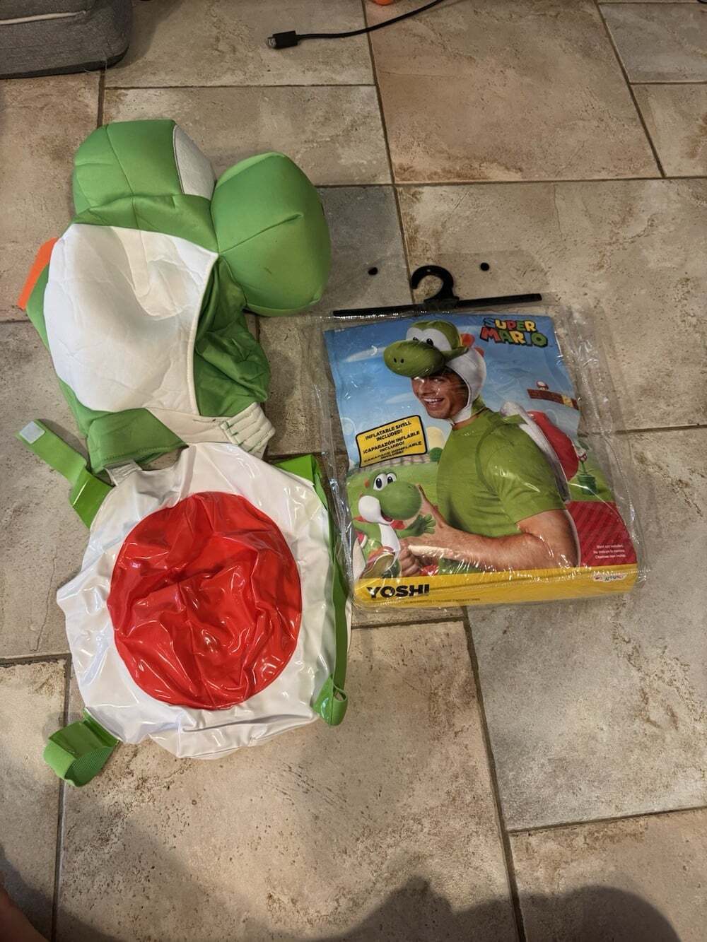 Super Mario Bros Adult YOSHI Halloween Costume Accessory Kit 14+ by Disguise